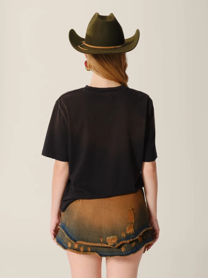 Cappello Cowboy Verde Scuro 'The Harvey' in pura lana bio