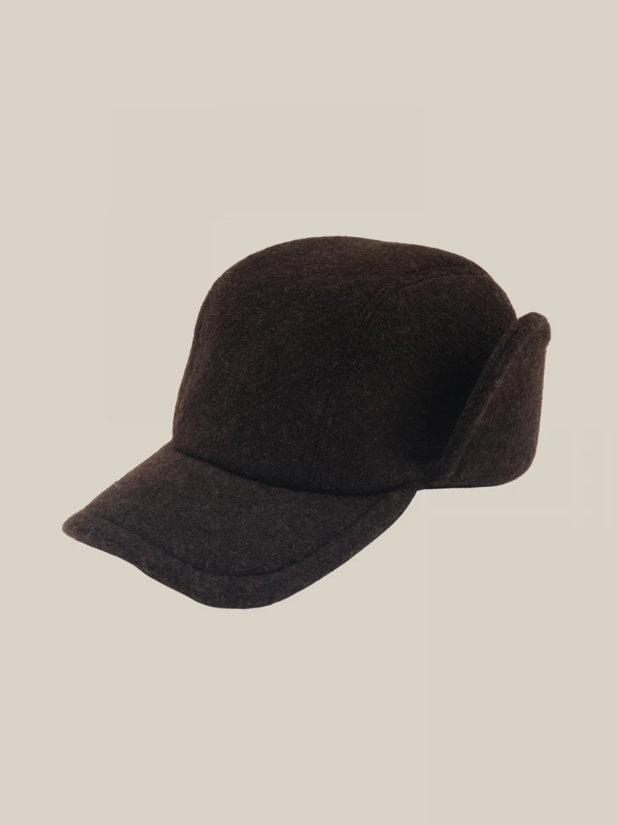 Brown 'Mitch' Earmuffs Cap