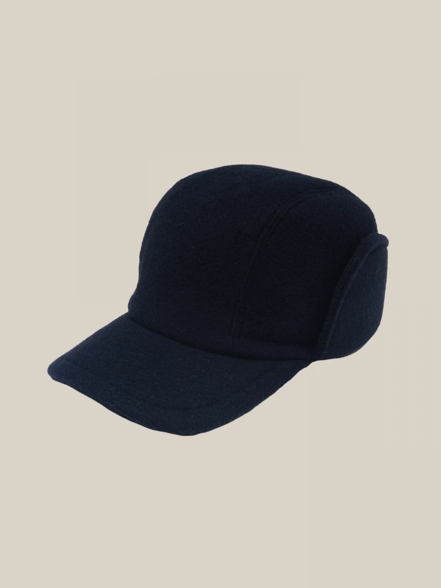 Dark Blue 'Mitch' Earmuffs Cap
