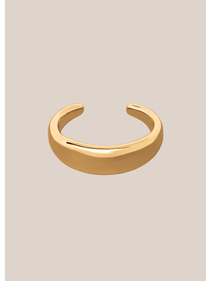 Emma' 18K gold-plated Bangle