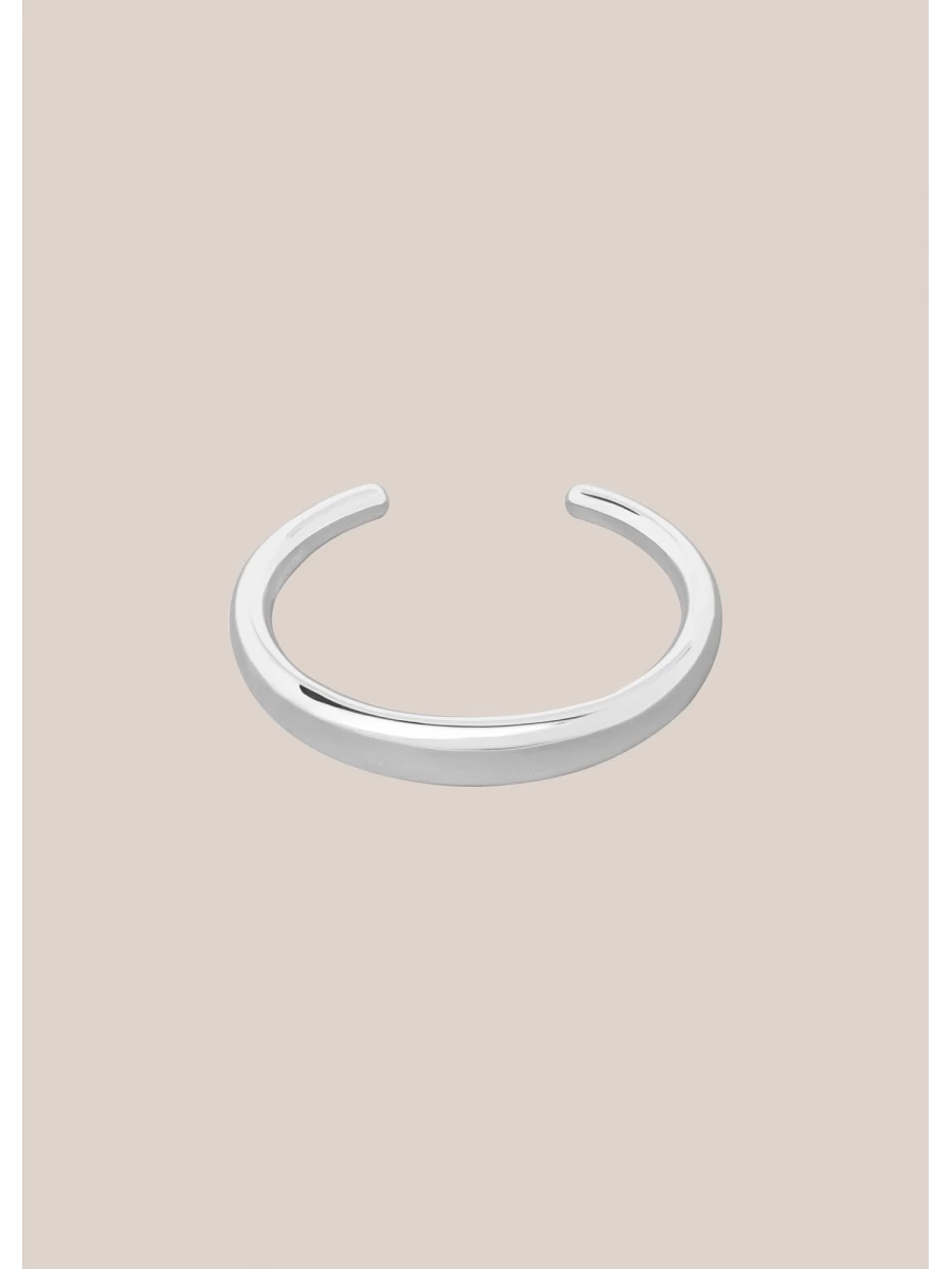 Bracciale rigido 'Amanda' placcato argento 925