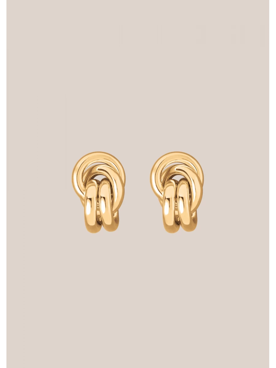 Vera' 18K gold-plated Sterling Silver 925 Earrings