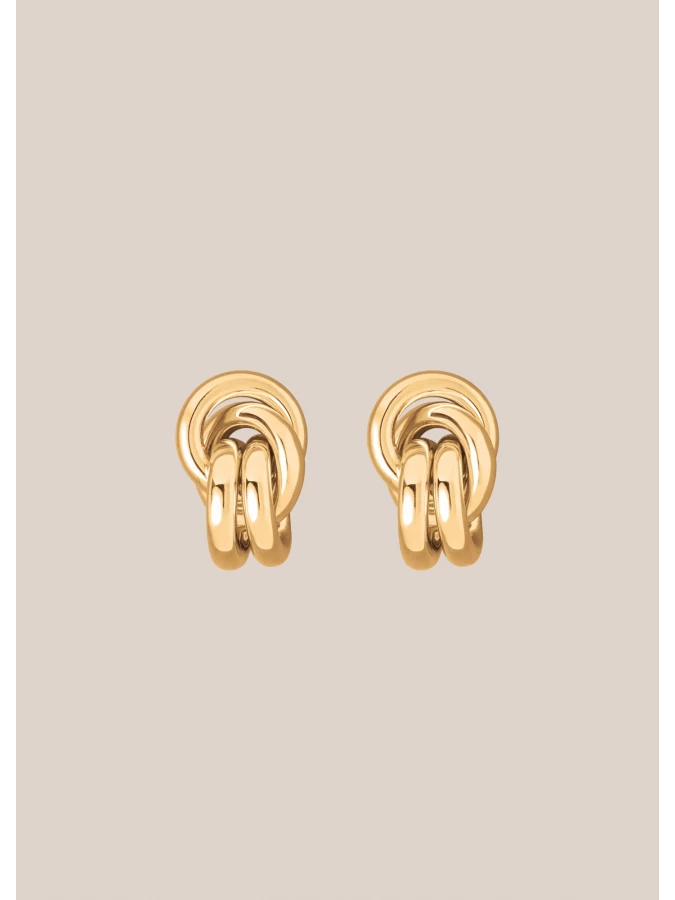 Vera' 18K gold-plated Sterling Silver 925 Earrings