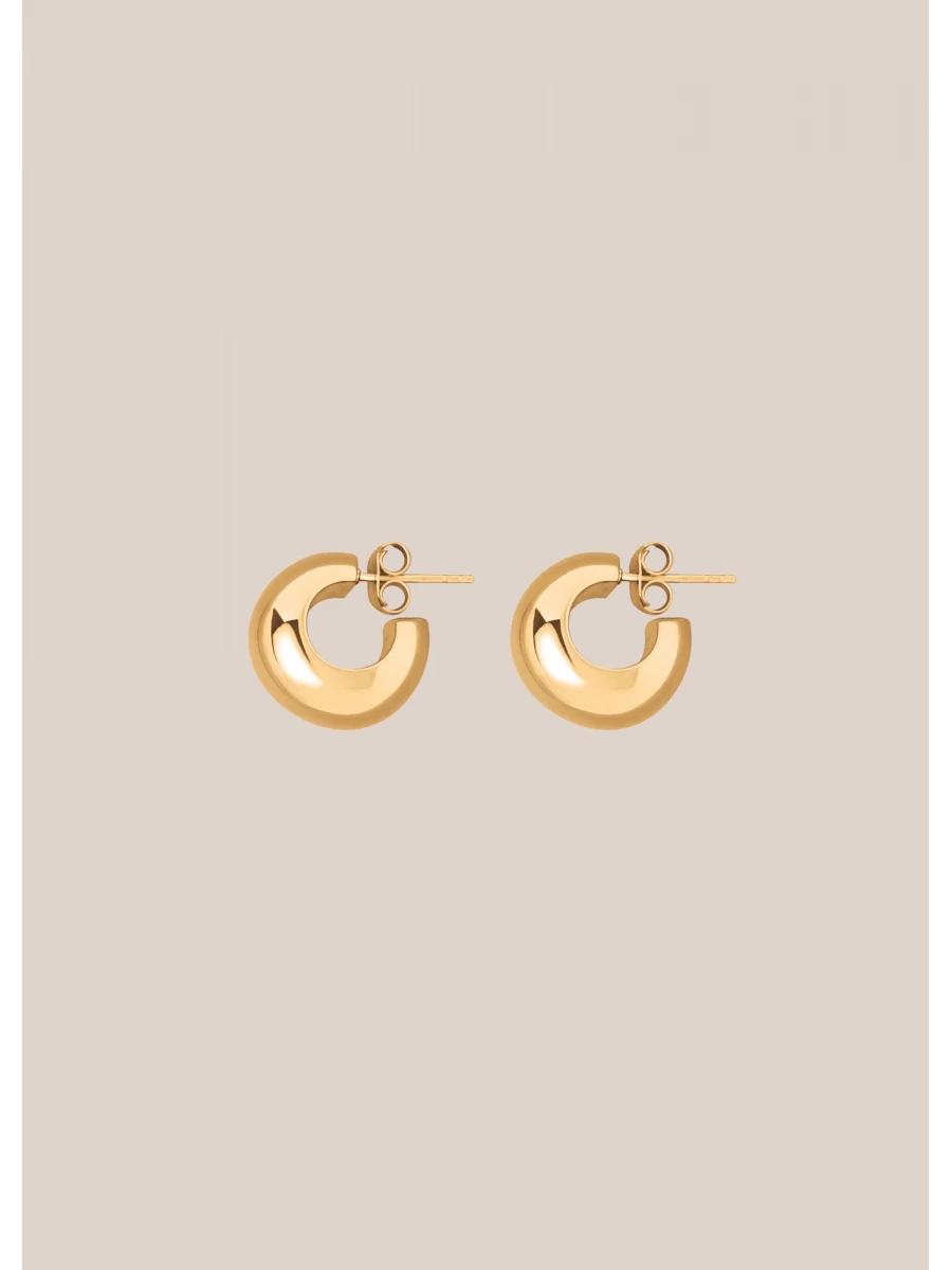 Simone' 18K gold-plated Sterling Silver 925 Earrings