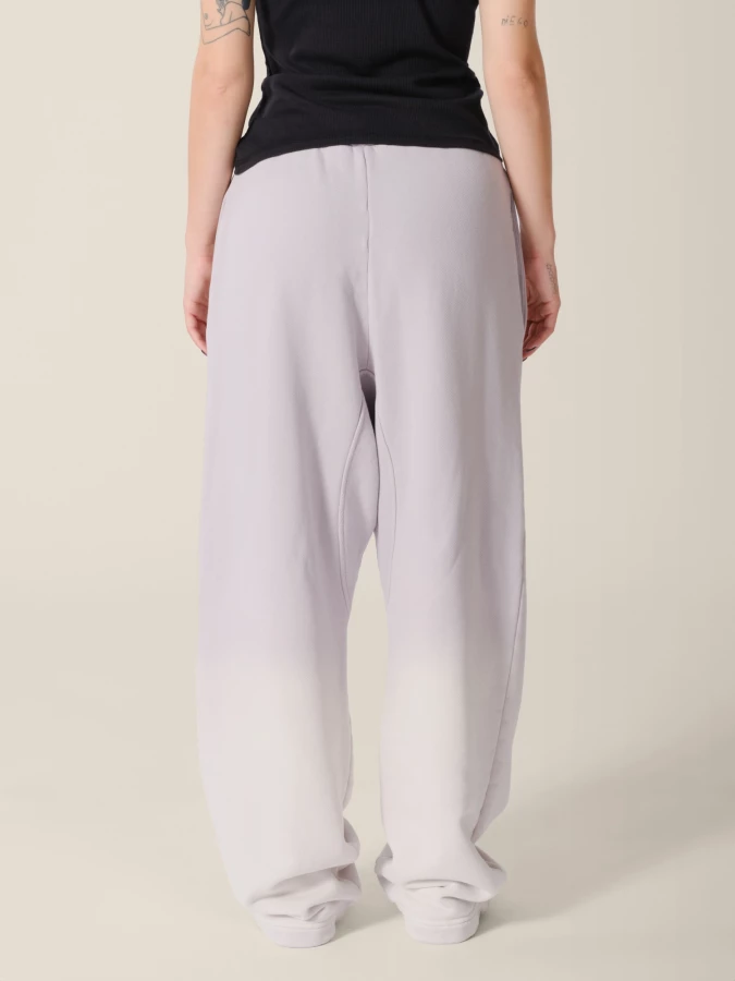 Light Grey Sun Bleached Relaxed Fit Haavy Cotton Lounge Pants