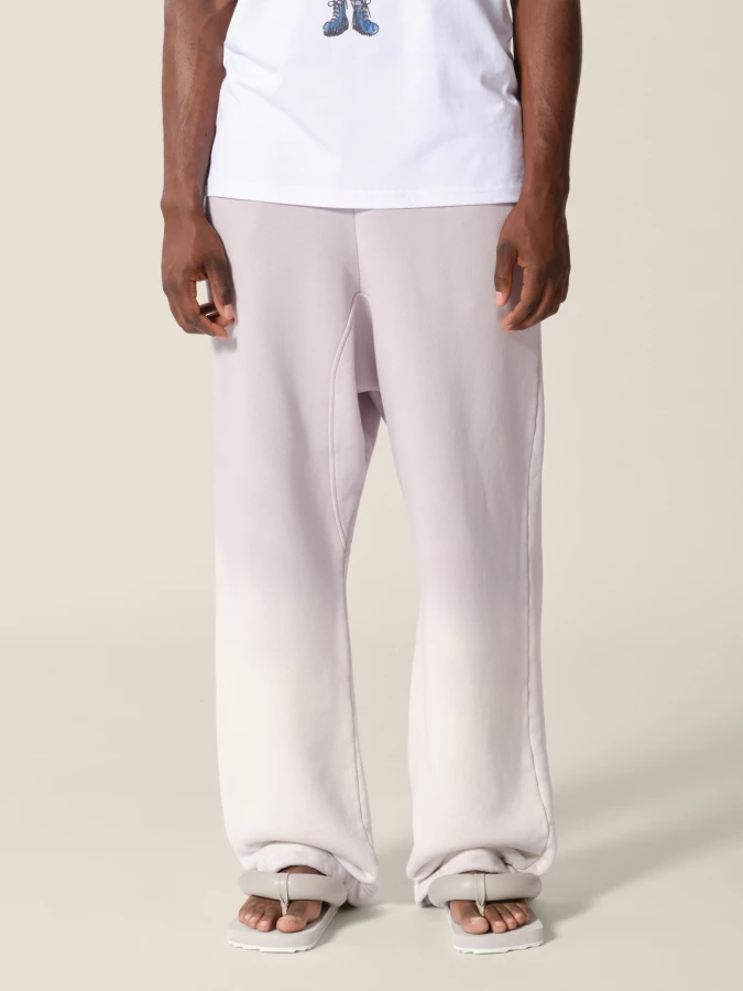 Light Grey 'Suki' Rubber Vegan Leather Sandals