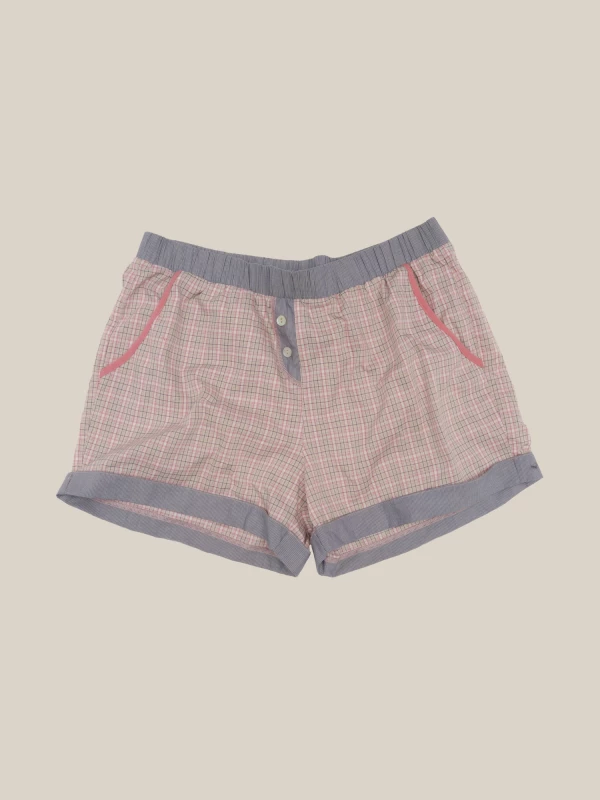 Grey Pink Boxer Shorts