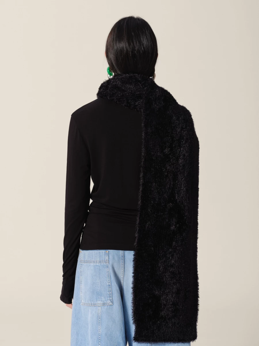 Dolcevita Nero 'Traisor' con motivo Twisted