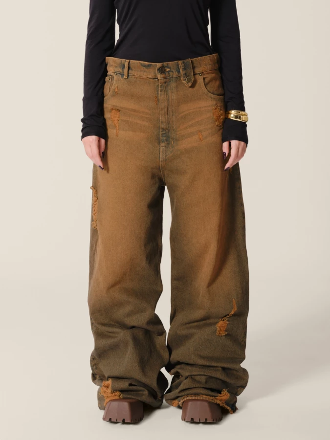 Brown Trooper Rubber Boots