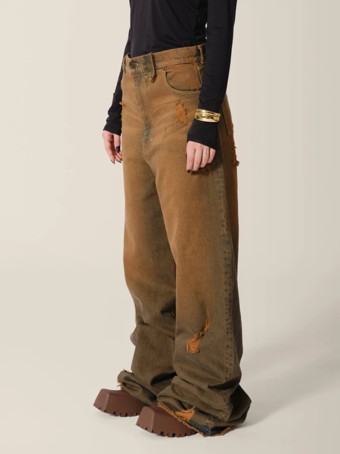 Brown Trooper Rubber Boots