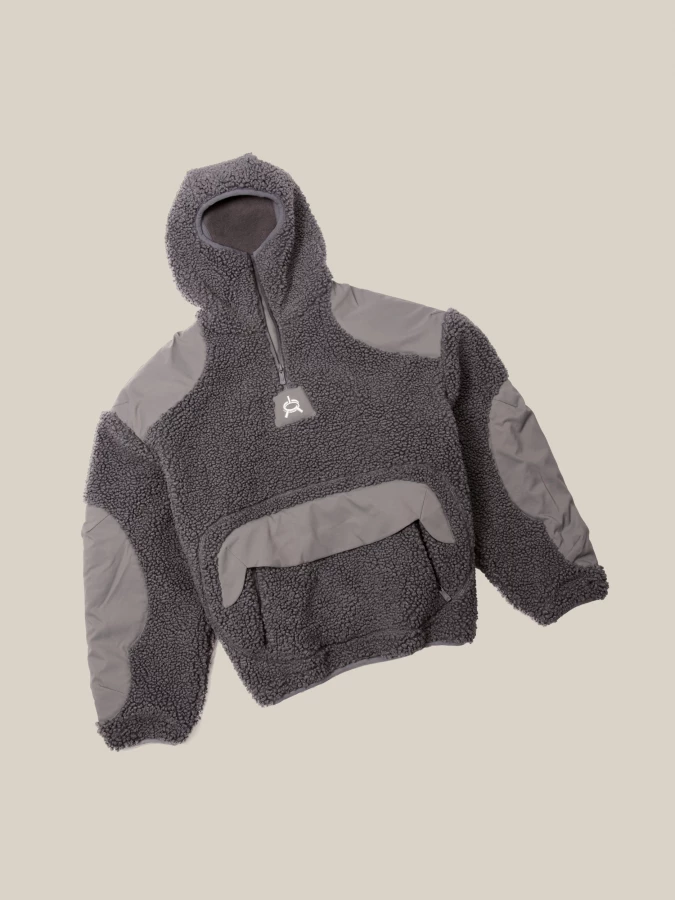 Graphite 'Rockcraft' Polar Fleece Hoodie Jacket