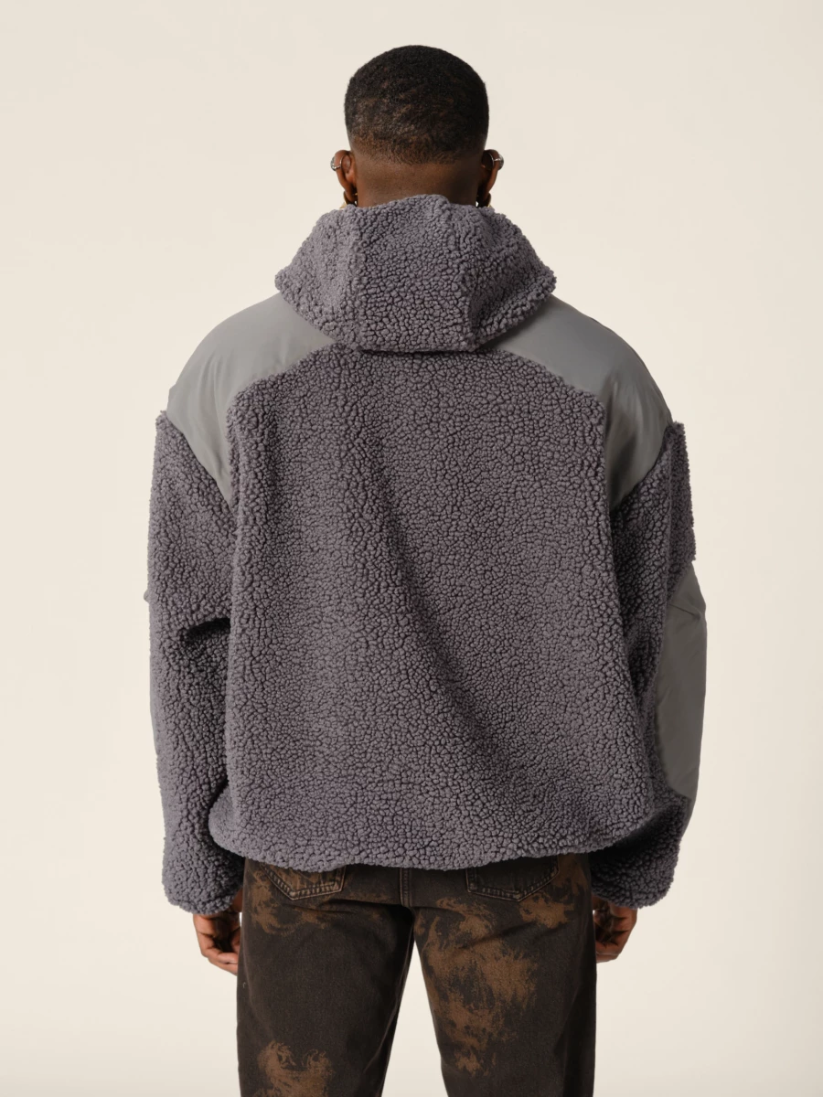 Graphite 'Rockcraft' Polar Fleece Hoodie Jacket