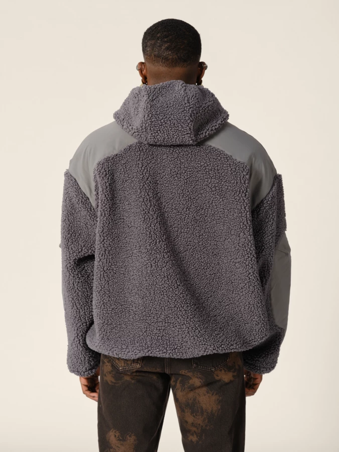 Graphite 'Rockcraft' Polar Fleece Hoodie Jacket