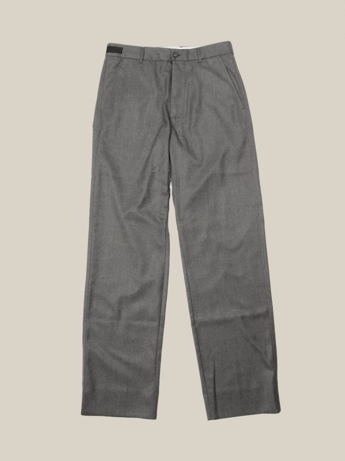 Grey 'Tivon' straight trousers