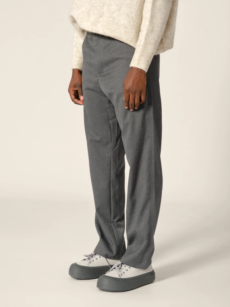 Pantaloni grigi 'Tivon' dritti