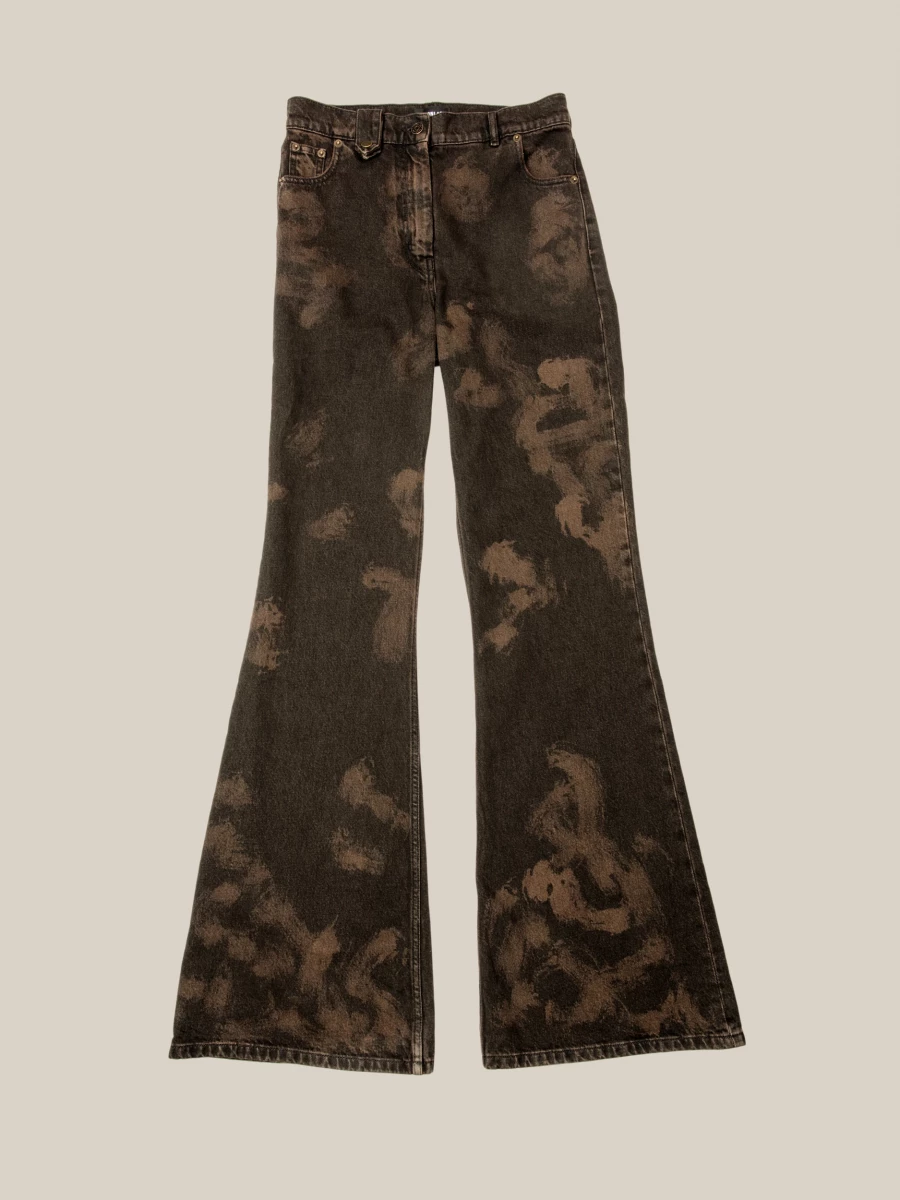 Jeans Neri 'Samy' dal look vintage a gamba svasata