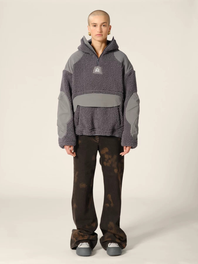 Black 'Samy' Flare Leg Vintage Look Jeans