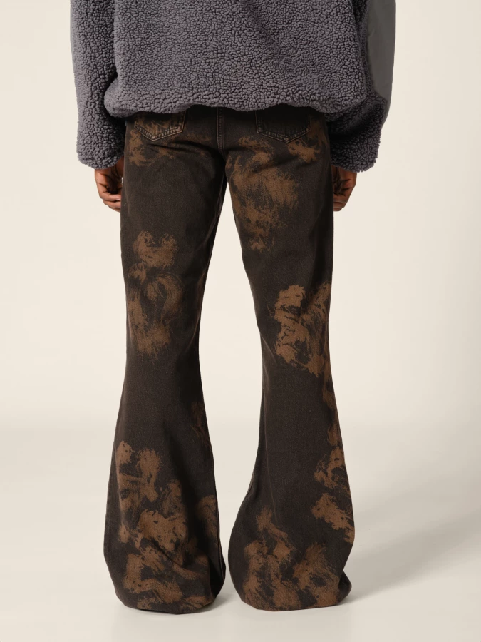 Jeans Neri 'Samy' dal look vintage a gamba svasata