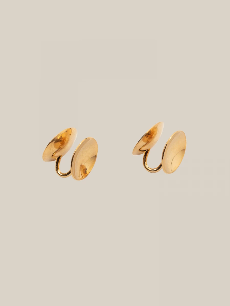 Gold-plated 'Eclipse' Ear Cuff