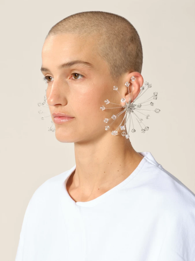 Orecchini Argento 'Crystal Ball'