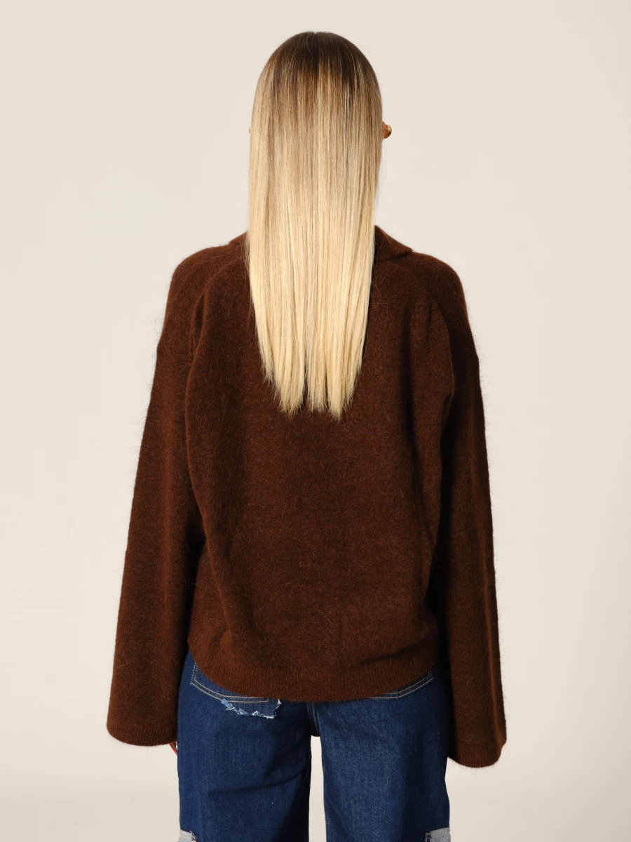 Polo 'Stan' in Lana Mohair