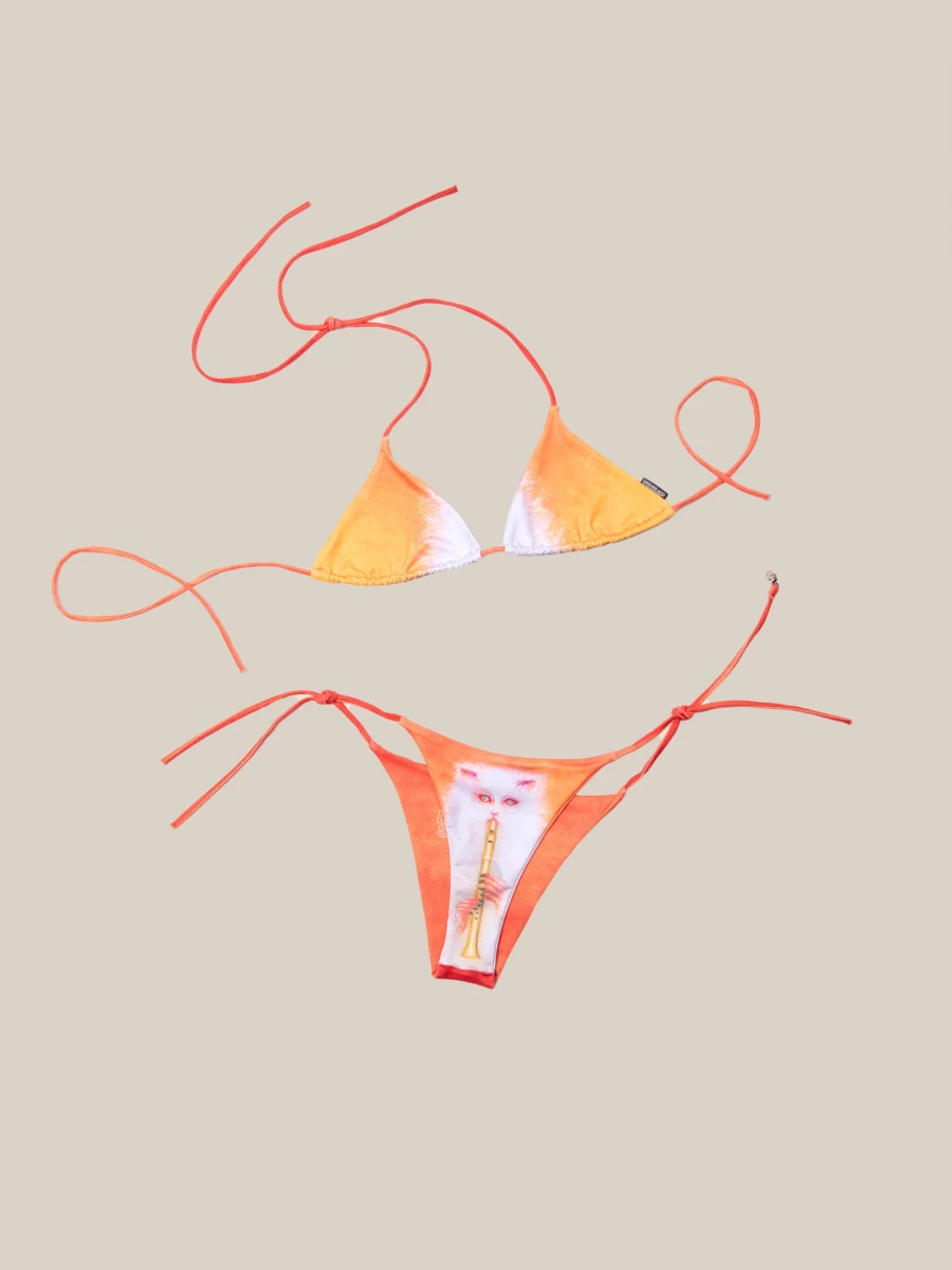 Printed Bikini Bottom