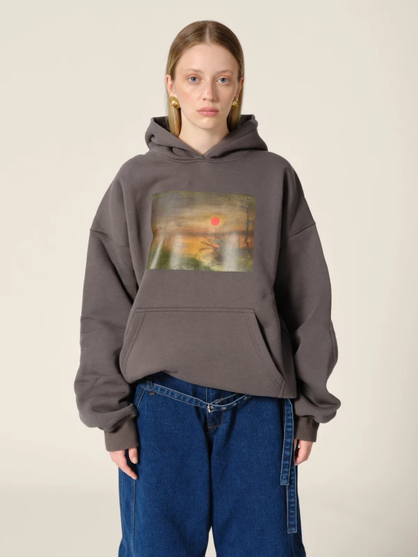 Dark Grey 'Troll' Hoodie 2