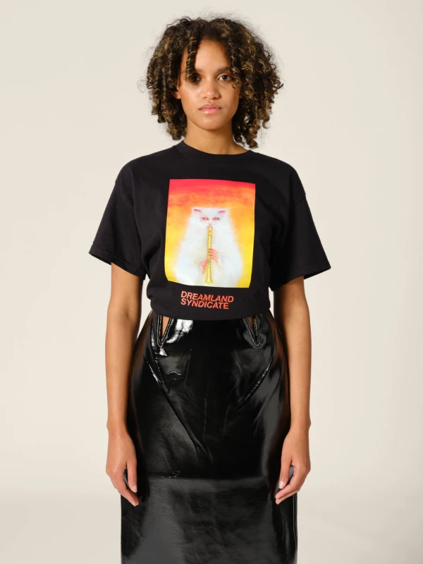 T-Shirt Nera Stampa 'Charmer' 2