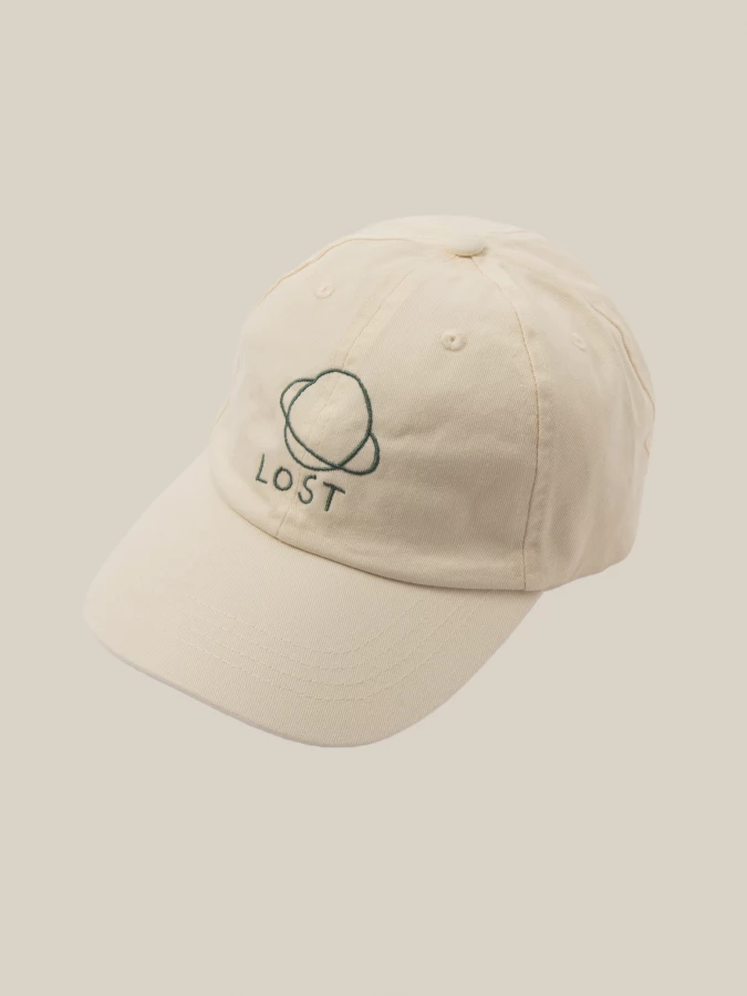 Ivory 'Lost' Cap