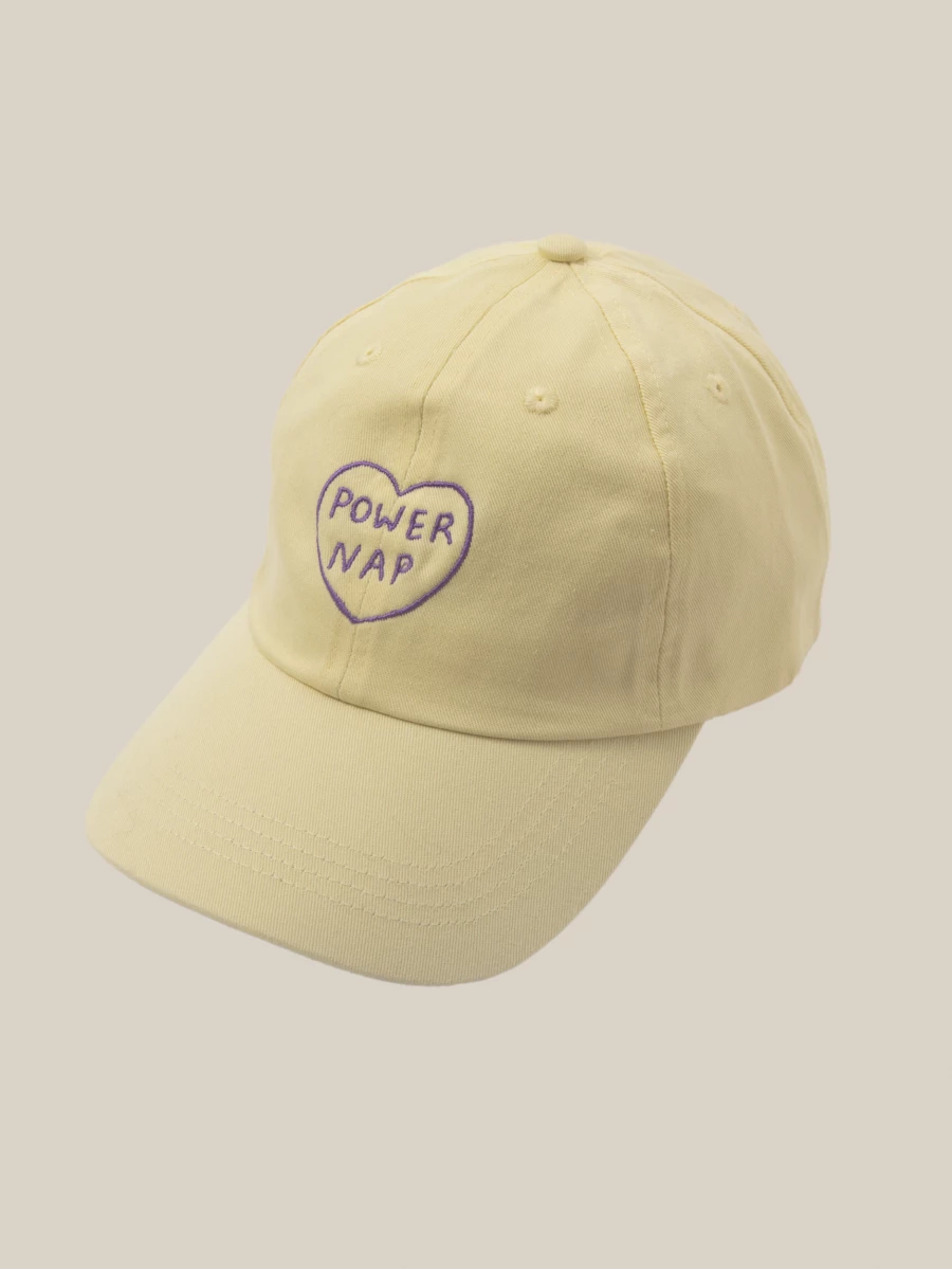 Yellow 'Power Nap' Cap