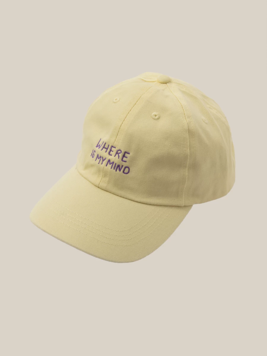 Yellow 'Where is my mind' Cap