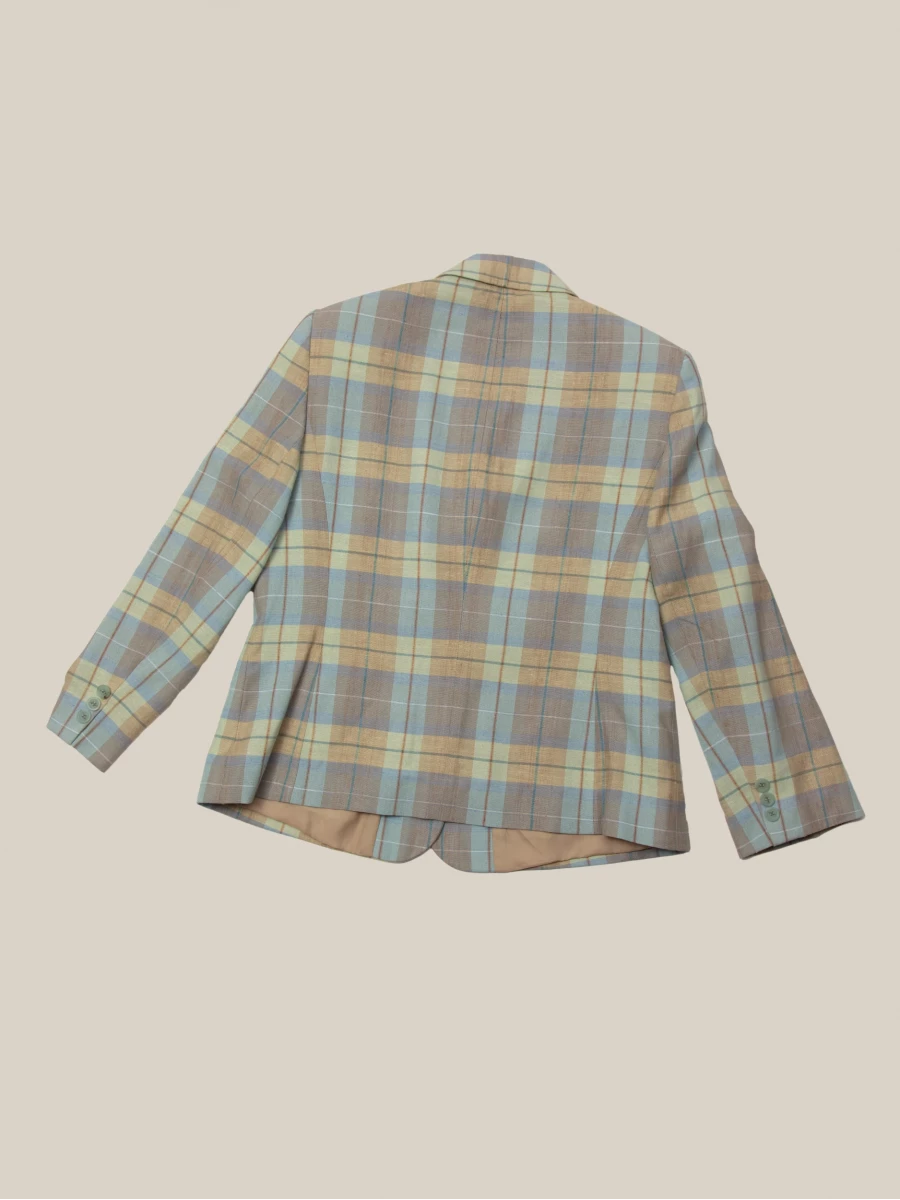 Checked Vintage Blazer