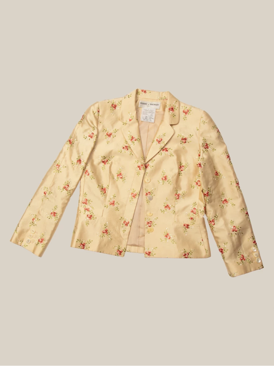 Butter Florear Details Vintage Blazer