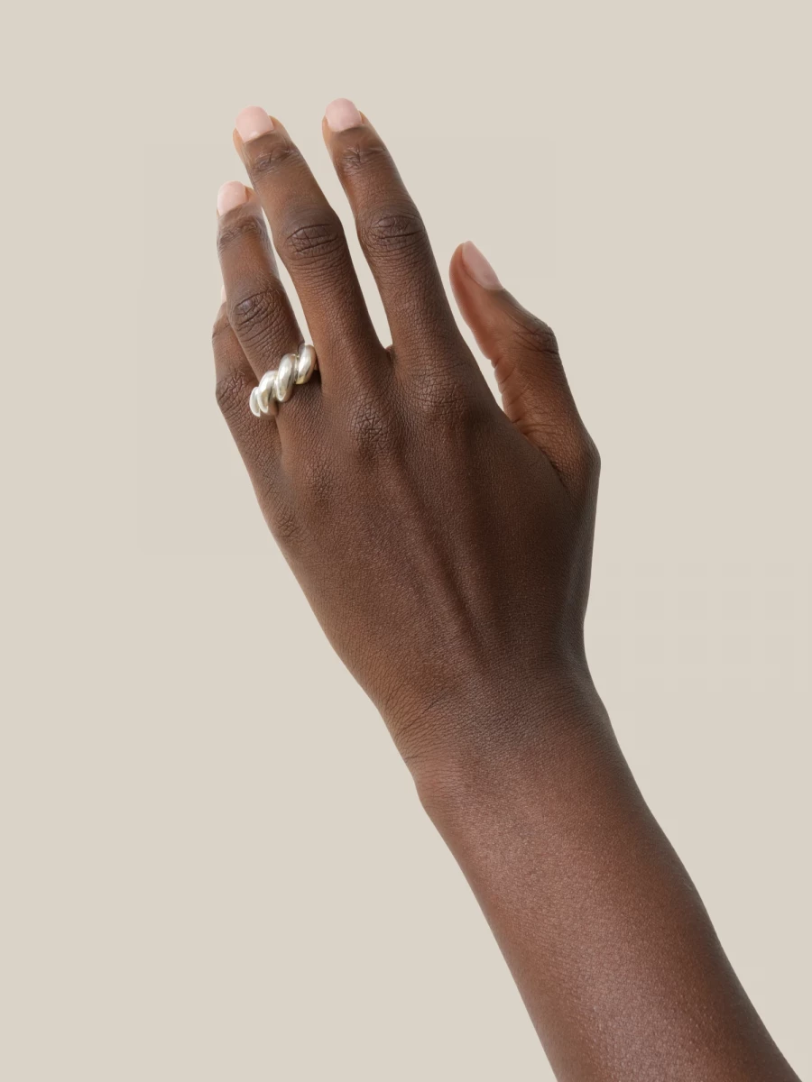 'Christine' Sterling Silver 925 plated Ring