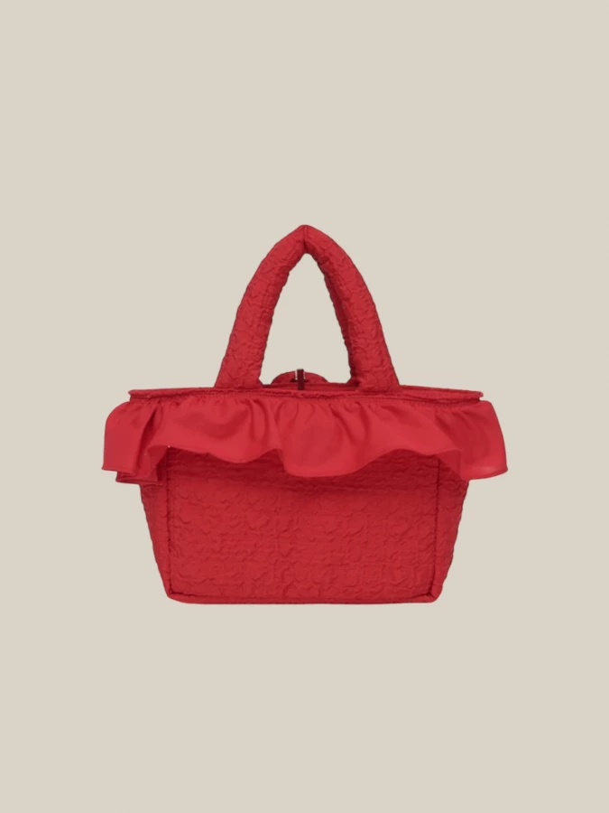 Red 'Little' Quilted Bag
