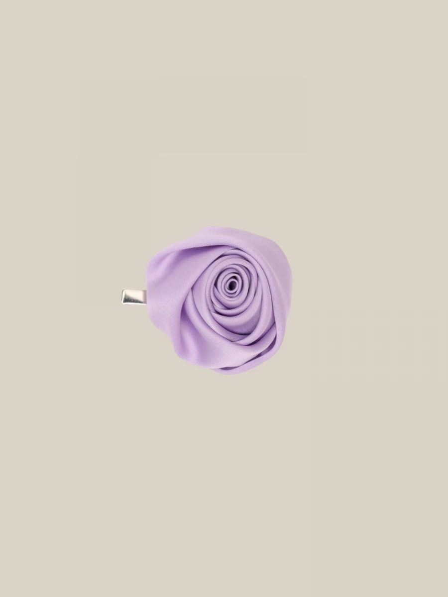 Lilac Rose 'Atelier Rose Pin' in Satin Fabric