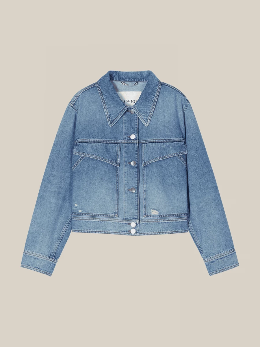 '33° Denim Jacket' in Recycled Cotton