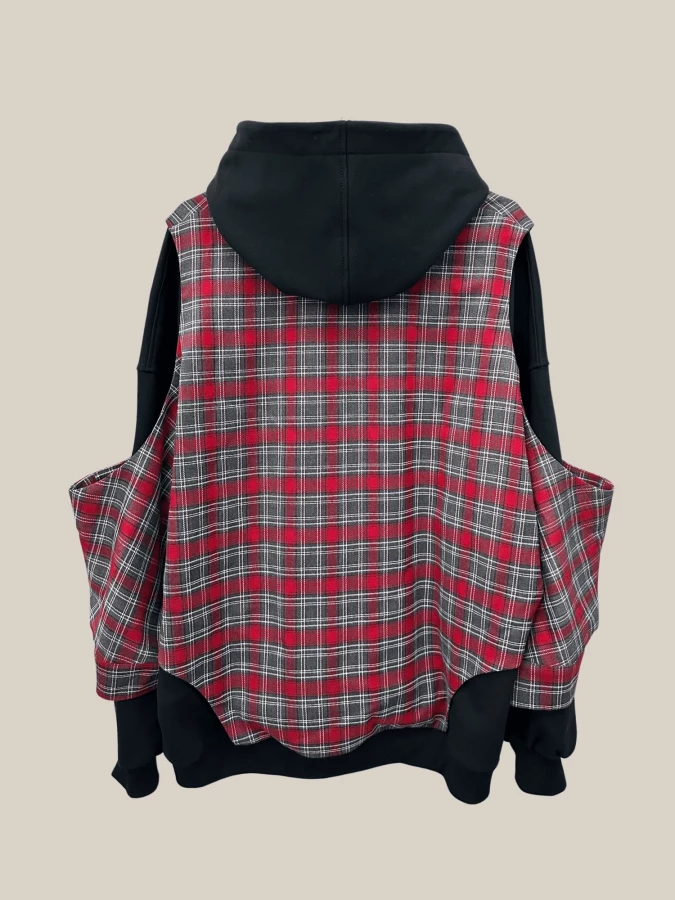 Black 'Freddy' Hoodie in Cotton