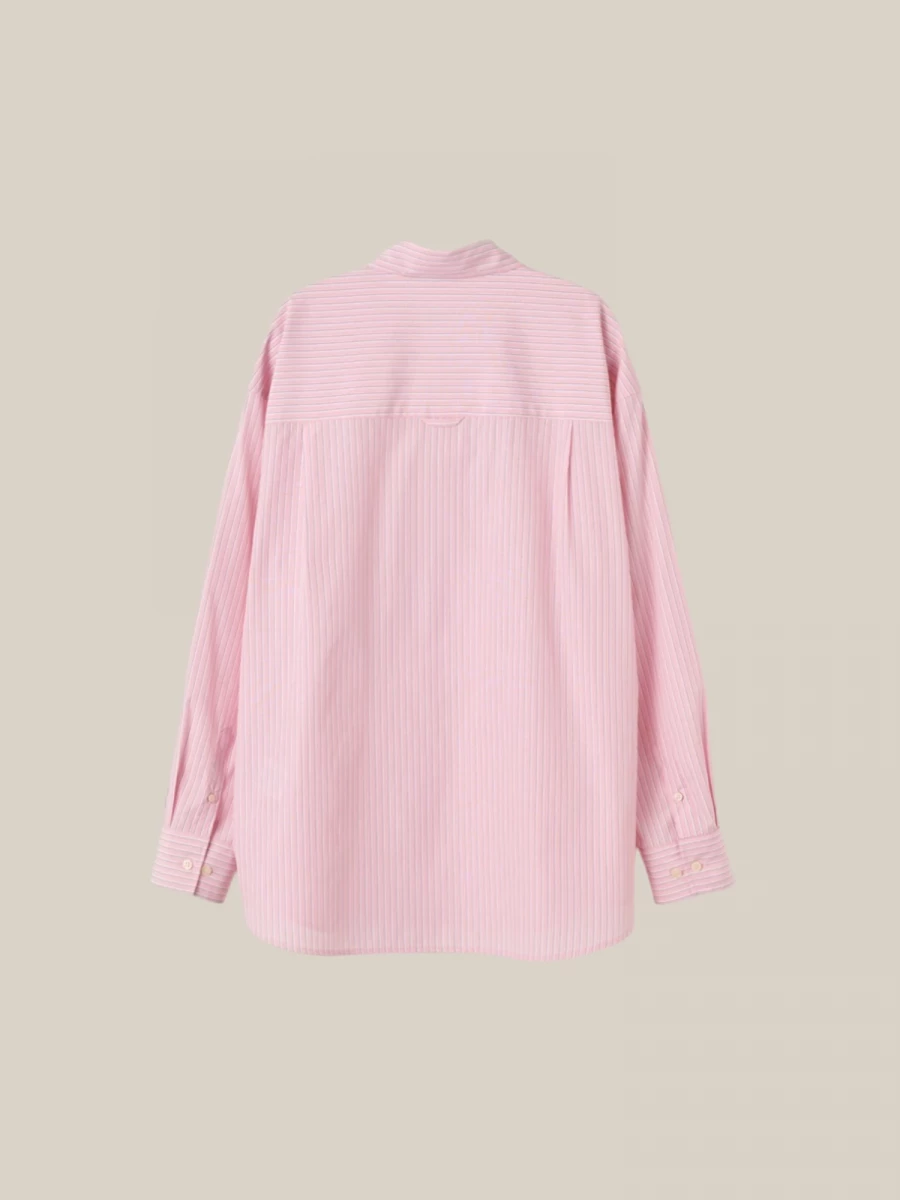 Pink Striped Shirt in Cotton