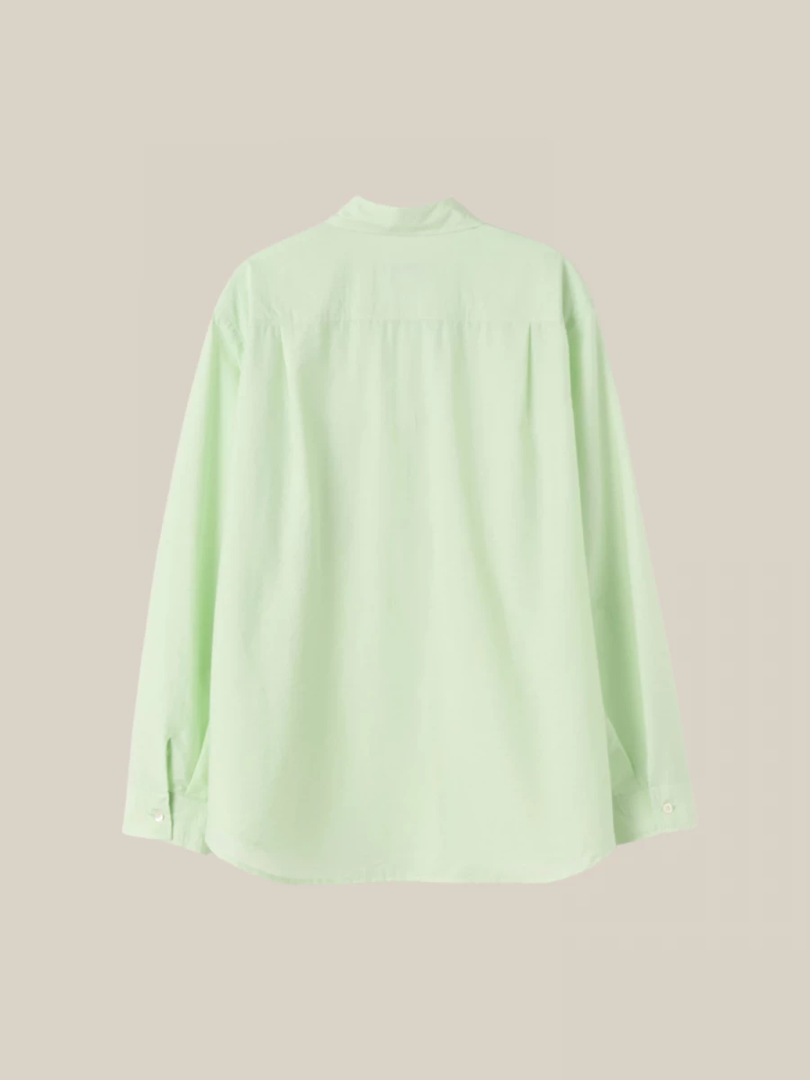 Mint Green Shirt in Cotton