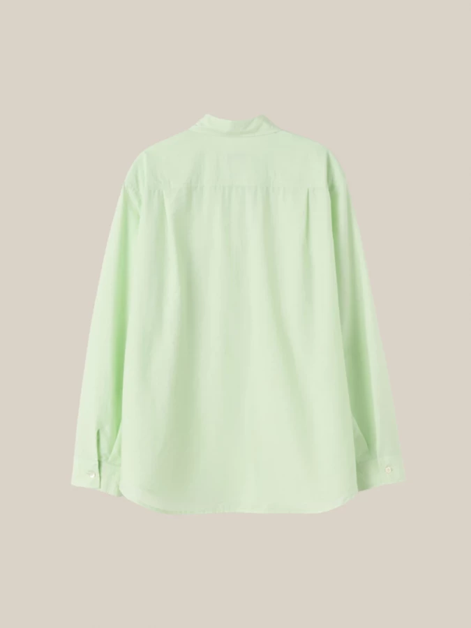 Camicia Verde Menta in Cotone