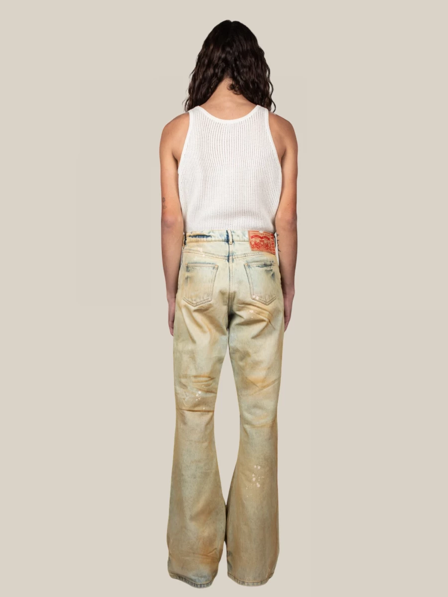 Samy' Jeans in Used Effect Denim