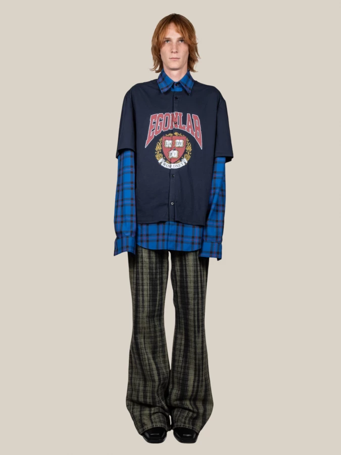 Padded Printed T-Shirt Shirt