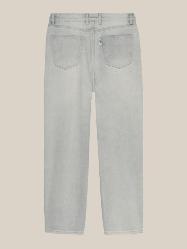 Pantaloni Blu Chiaro '252 Denim' a Gamba Dritta