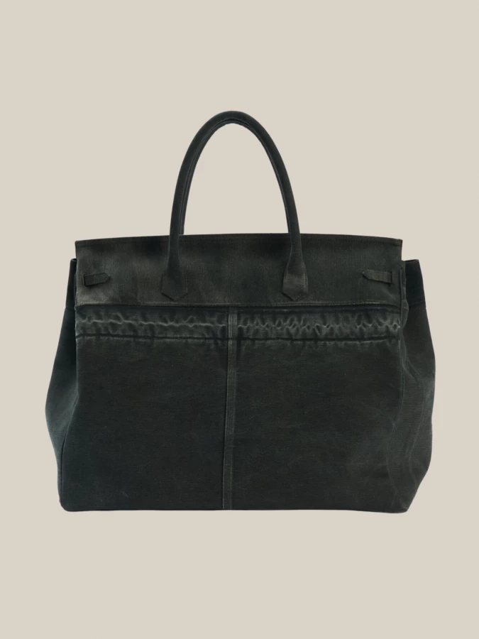 Borsa Large Verde in Canvas Vintage Carhartt