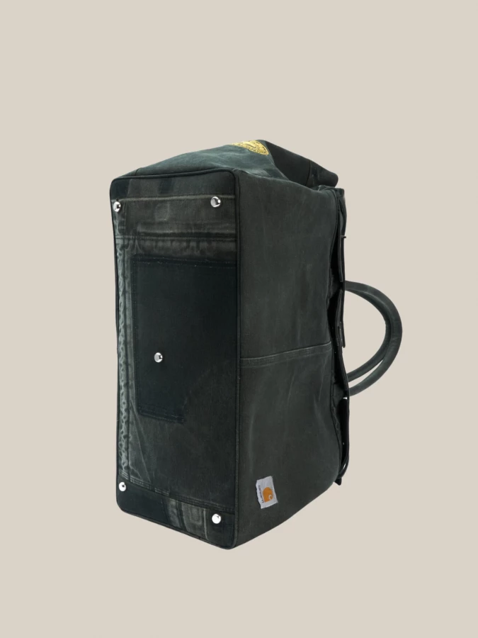 Bag Large Green in Canvas Vintage Carhartt