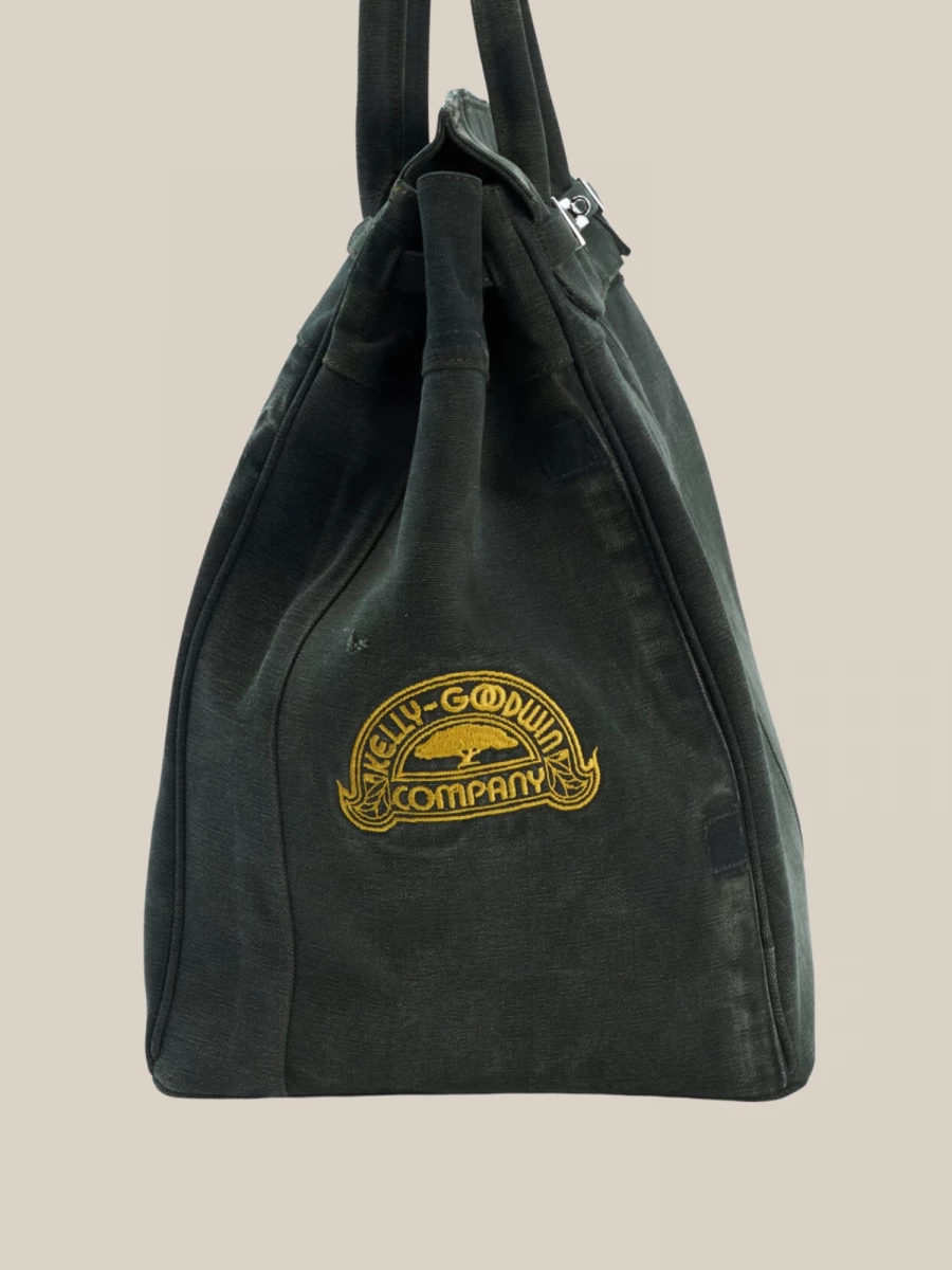 Borsa Large Verde in Canvas Vintage Carhartt