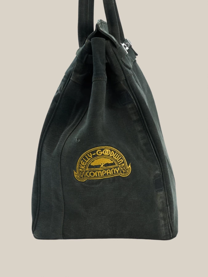 Borsa Large Verde in Canvas Vintage Carhartt