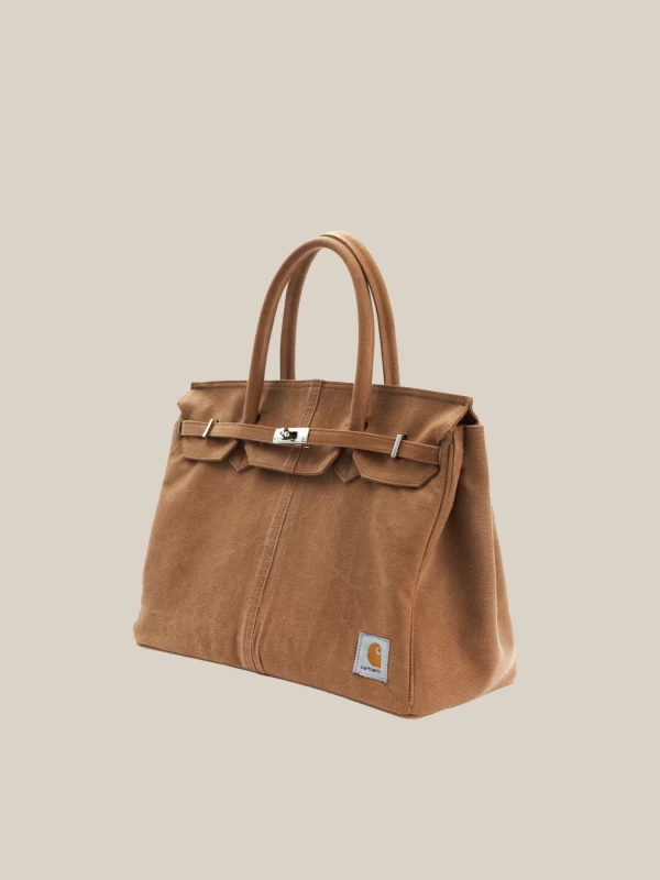 Medium Bag Camel in Canvas Vintage Carhartt 2