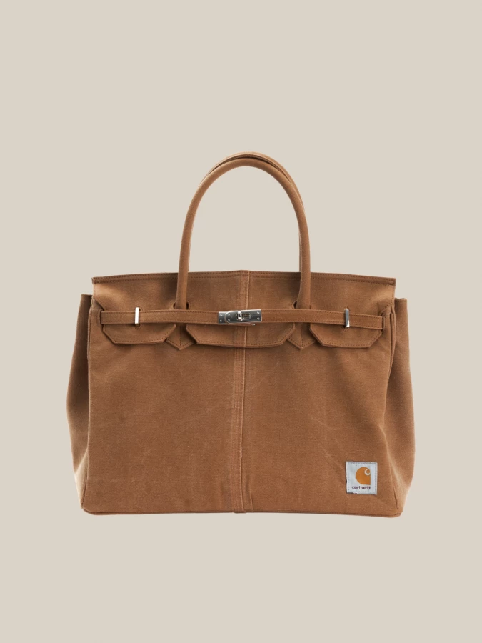 Medium Bag Camel in Canvas Vintage Carhartt